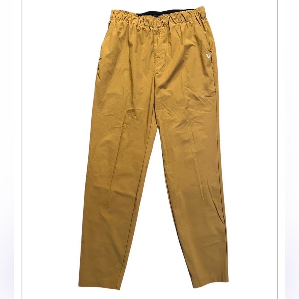 Vuori Men's Fleet Pant XL Caramel Brown 29” Inseam (excellent but one callout) - Picture 4 of 10